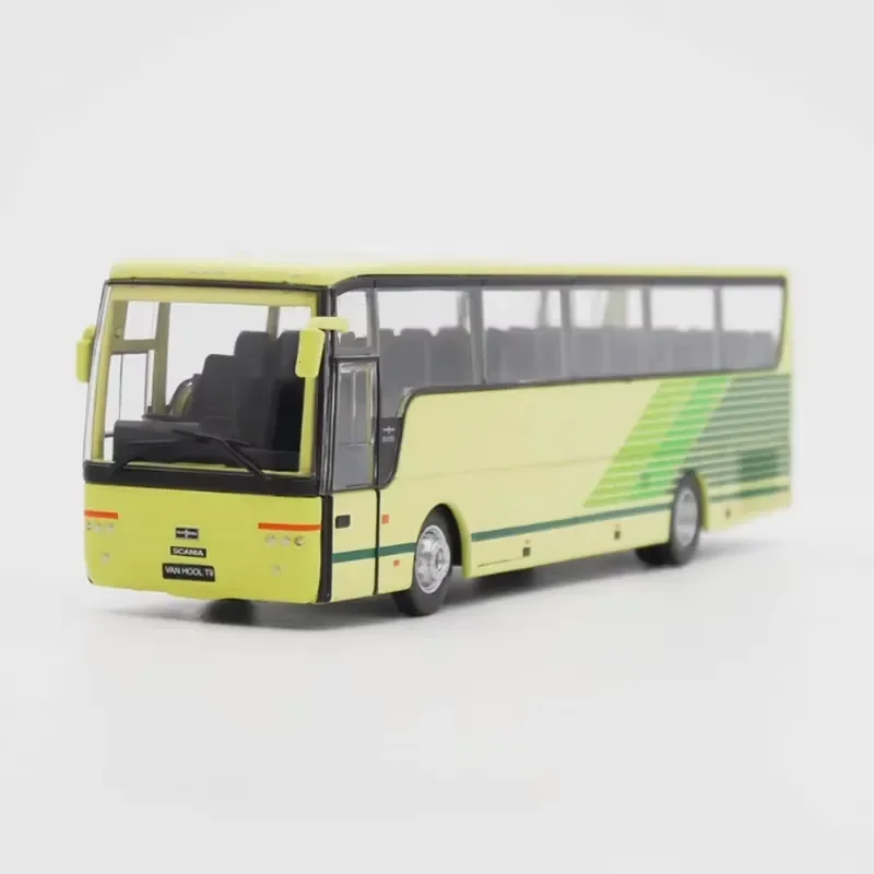 for IXO 1:72 Van Hool T9 Bus Diecast Model Alloy Simulation Static Ornament Collectible Gift Toy Finished Product Display