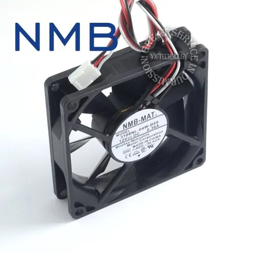 

3108NL-04W-B59 8020 80mm 0.36A cooling fan dual ball wind capacity for NMB 80*80*20mm