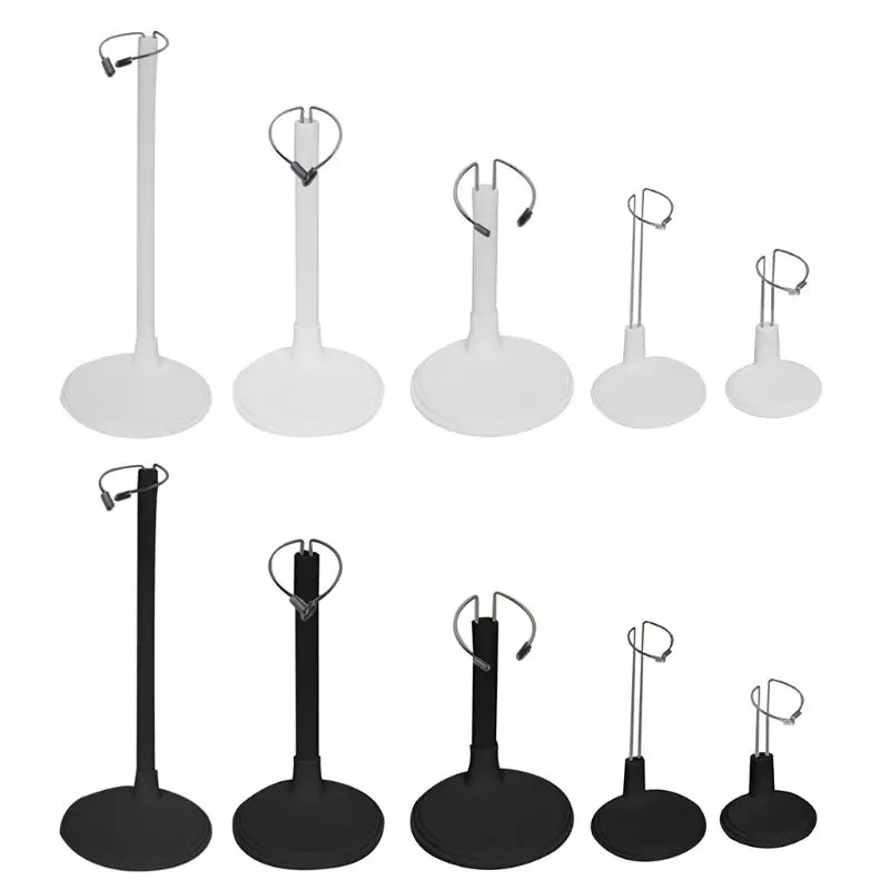 

1 Pcs Plastic for Doll Stands Professional Holder Display Base Holder for Bear Dolls Toy 15cm 20cm 25cm 35cm 45cm for Choose