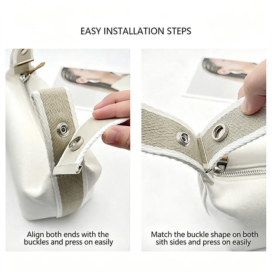 Verlengriem van geweven canvas - Belt Bag Leather Wide recensie en prijs