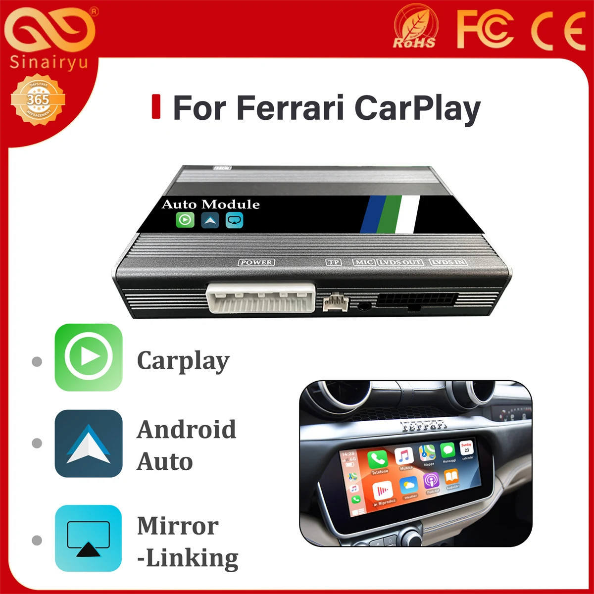 Wireless CarPlay6.5