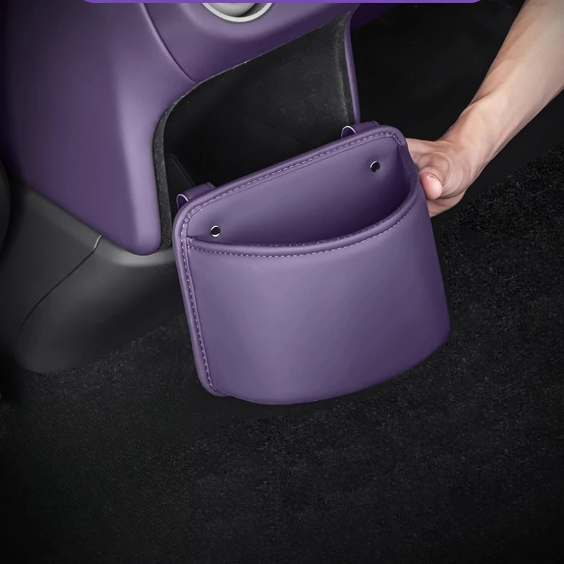 ل Avatr 07 سلة مهملات السيارة بعد التفريغ الاتجاه صندوق تخزين لوازم السيارات الداخلية تعديل اكسسوارات السيارات أدوات التعديل