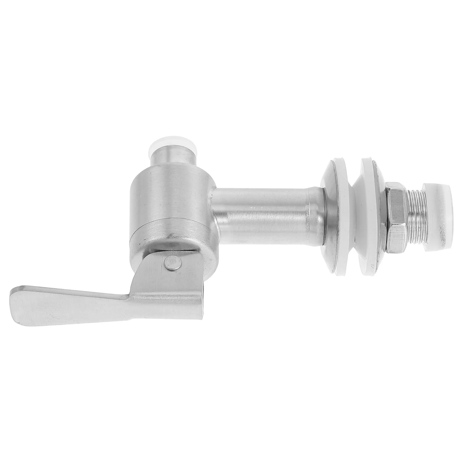 

Spigot for Beverage Dispenser Barrel Valve Switch Drinks Water Jug Spout Wine Faucet Replacement Silver