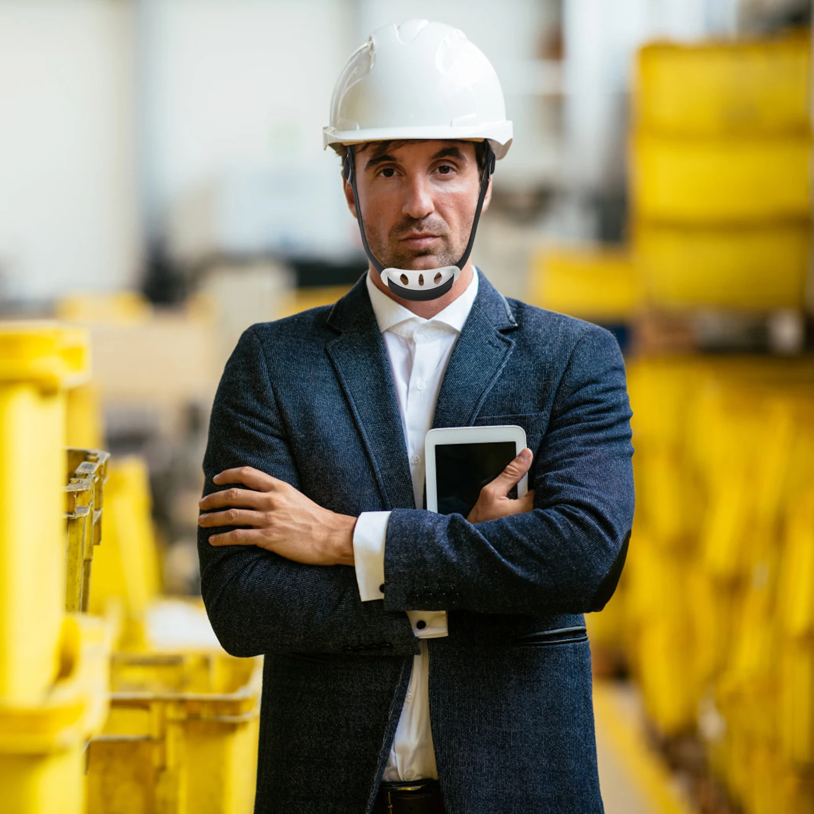 

3 Pcs Chin Strap Accessories for Hard Hat Jaw Protector Hats Adjustable Universal Major