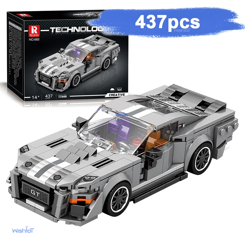 

Набор строительных блоков «Спортивный автомобиль», 476 деталей, серия «Городская скорость», классическая модель транспортного средства, масштаб 1:24, детские праздничные игрушки-конструкторы, подарки