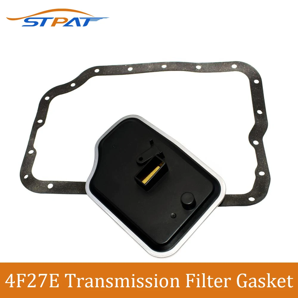 STPAT Automatic Transmission Filter + Oil Pan Gasket 4F27E FN4A-EL For Focus Protege Mazda 2 3 5 6 XS4Z-7A098-AB,FN01-21-500