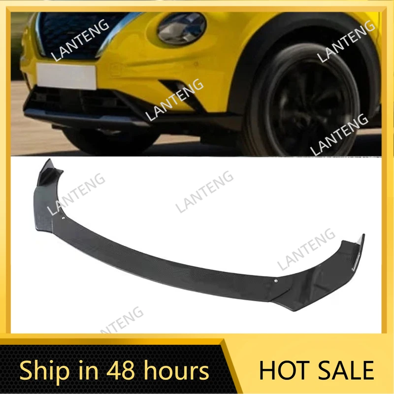 Передний бампер автомобиля для N-issan Juke 2011-2017, спойлер на подбородок, защита от сплиттера, боковая угловая защита, внешние детали, воздушные тумбы Передний бампер автомобиля для N-issan Juke 2011-2017, спойлер на подбородок, защита от сплиттера, боковая угловая защита, внешние детали, воздушные тумбы