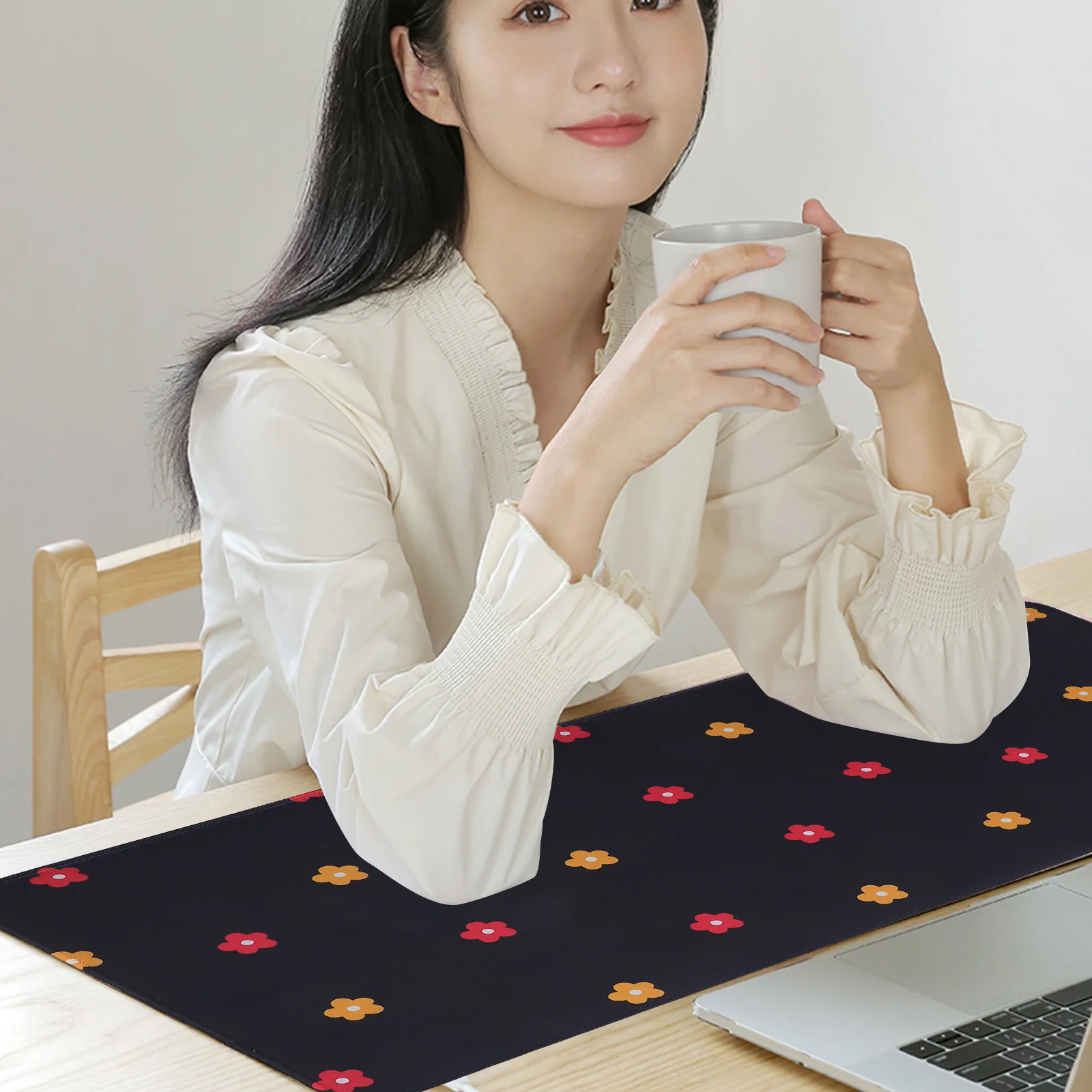 

Lengthened Anti-Slip Mouse Pad Gaming Office Cushion Mat Comfortable Surface Laptop Computer Gaming Pad Rectangle Modern Mouse