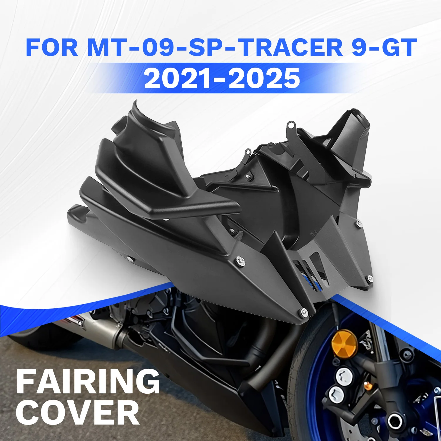 For YAMAHA MT09 MT-09 SP TRACER9 Tracer 9 GT 2021 2022 2023 2024 2025 Motorcycle Belly Pan Skid Plate Engine Chassis Protector