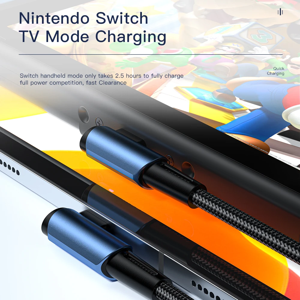 Essager สาย USB Type C เป็น USB C 100W มุม90องศาสำหรับ iPad MacBook Pro Xiaomi Samsung Huawei ชาร์จเร็ว Type-C สายวันที่