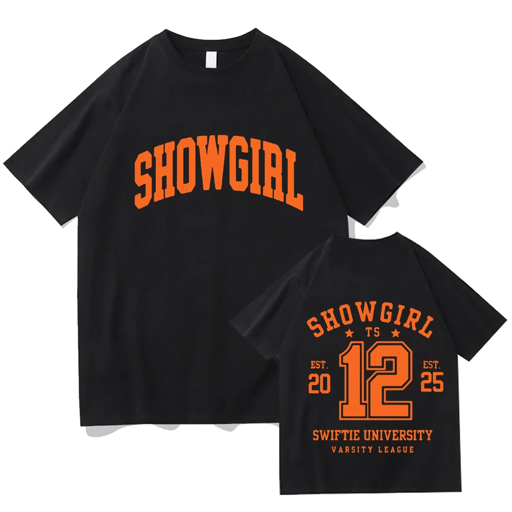 Unisex Retro College TShirt Varsity Double‑Sided Letter Number Graphic Print Casual Short Sleeve Streetwear Tee Black White Tops