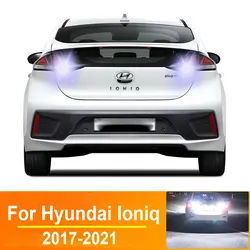 2Pcs For Hyundai Ioniq 2017 2018 2019 2020 2021 LED Reverse Backup Back Up Light Lamp Bulb T15 W16W Canbus No Error