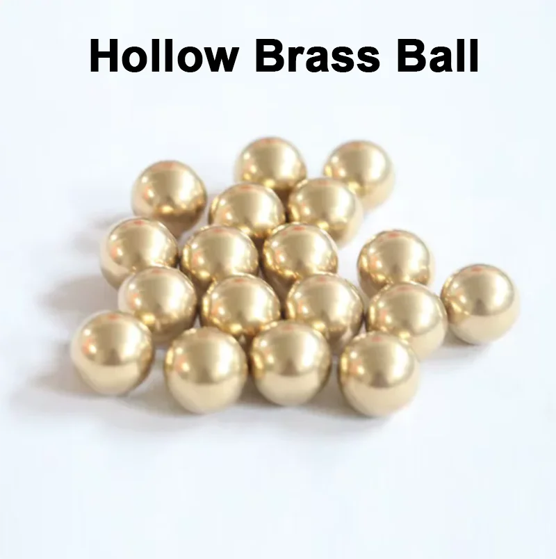 Dia 4-200mm Hollow Brass Ball Bead Anti-corrosion Ultra High Precision H62 Pure Copper Ball 4 5 6 7 8 10 12 14 16 18 20 25-200mm