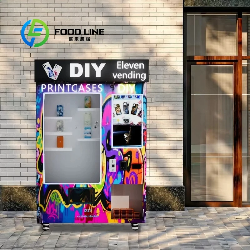 Customizable Phone Case Printer Innovative Fully Automatic DIY Vending Machine Function Multiple Payments UV Phone  Case Printer