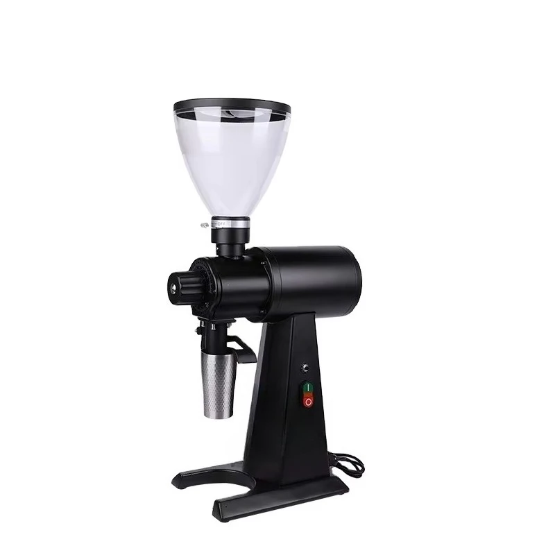 250g Kaffeemühle mit 98mm Flachmahlwerk, Edelstahlgehäuse, 1000W, LED-Anzeige und Dosierfunktion