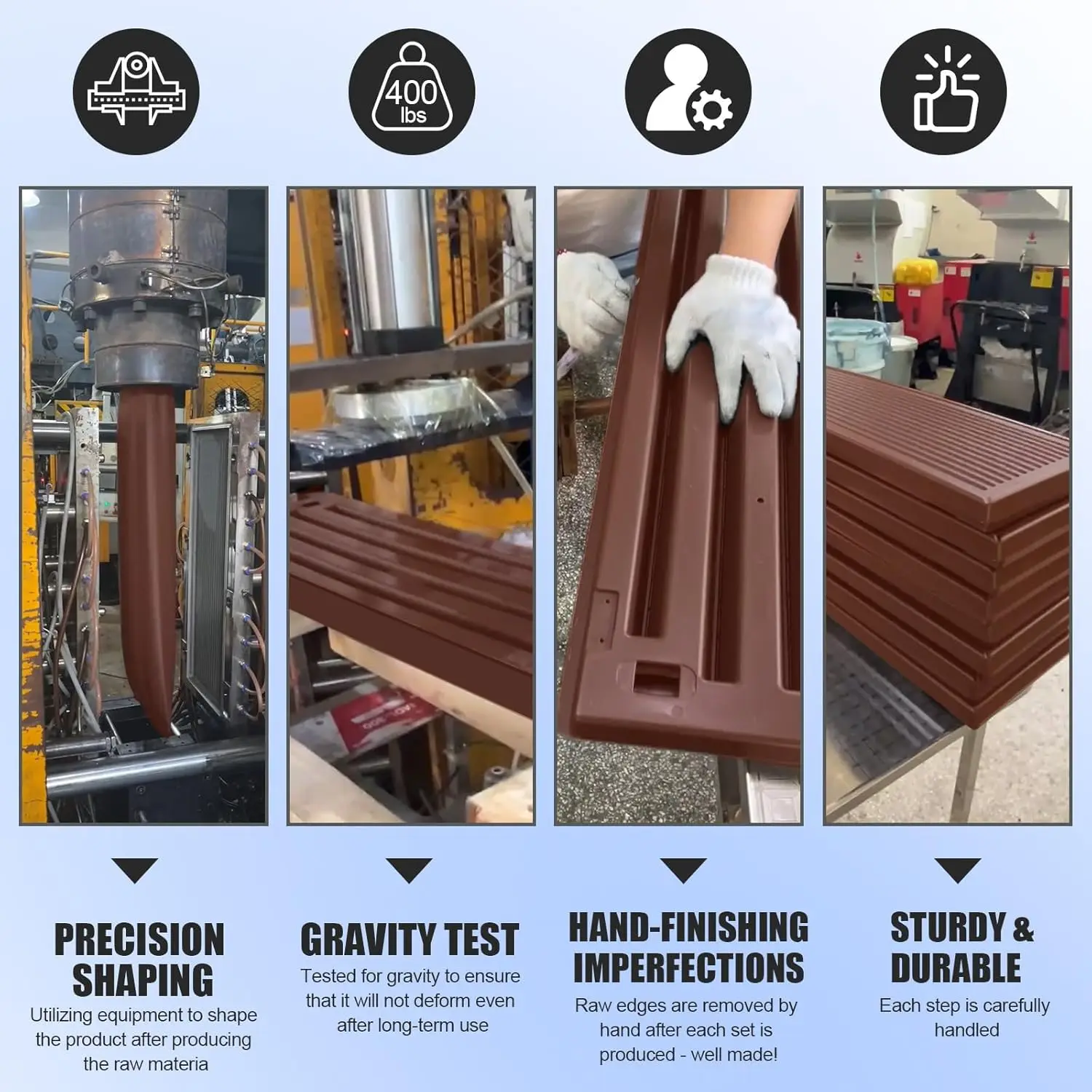 خطوات حوض الاستحمام الساخن، خطوات سبا خارجية مع مساحة تخزين، سلالم حوض استحمام ساخن قوية غير قابلة للانزلاق، بطول 36 بوصة، قهوة/رمادي