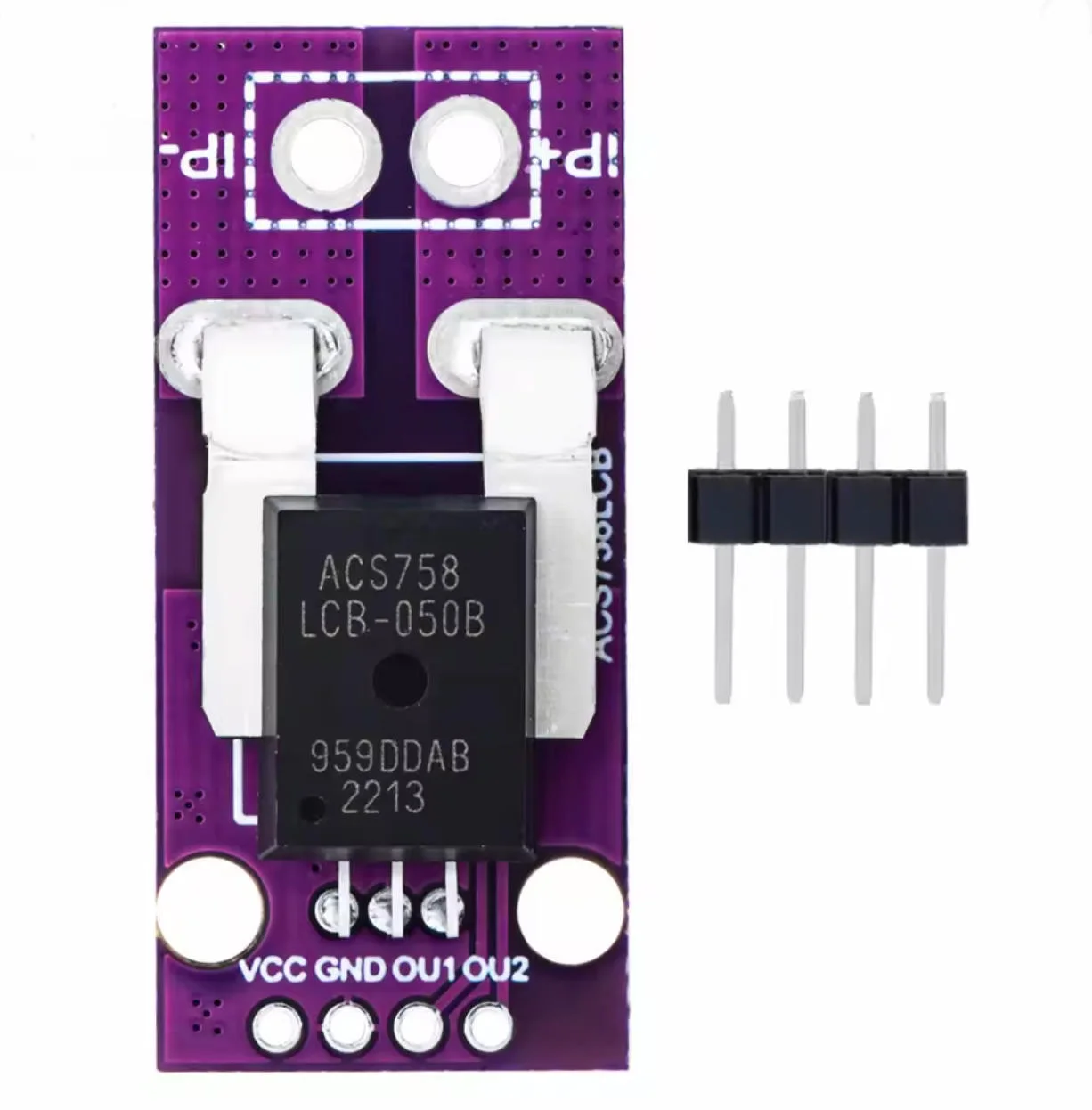 ACS758 ACS758LCB-050B-PFF-T linear current sensor Hall current module ACS758LCB-100B-PFF-T