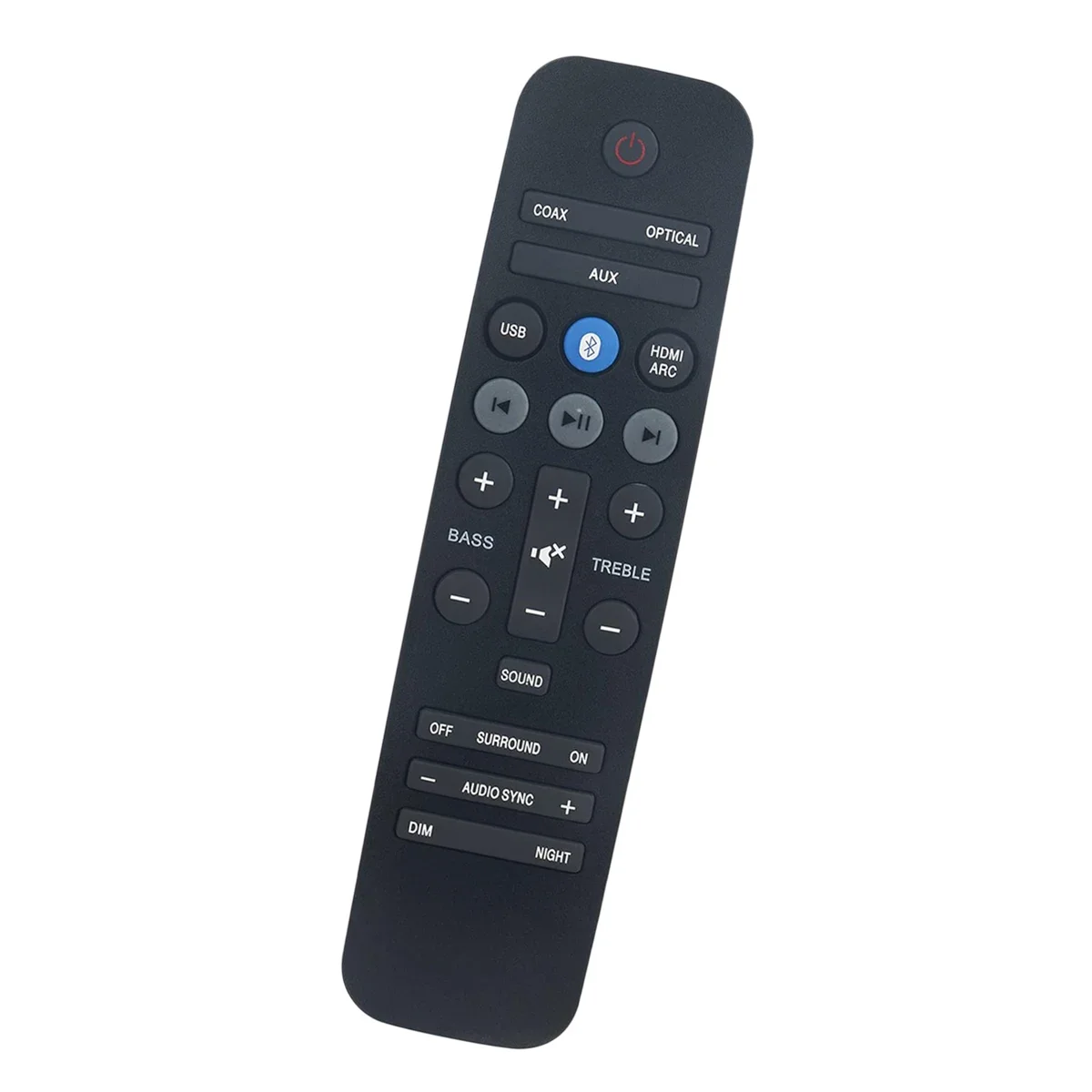 New Remote Control For Philips HTL6145C/1 HTL1190B/05 HTL1190B/12 HTL1170B/F7 HTL1170B/12 HTL1177B/F7 Soundbar Speakers