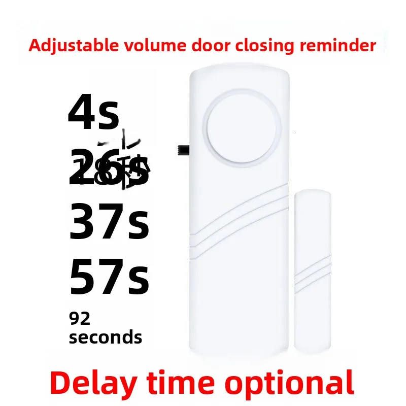 Window Door Magnetic Anti-theft Alarm Elderly Delayed Door Reminder Doors Opening Refrigerator Home Induction Alarm Accessories