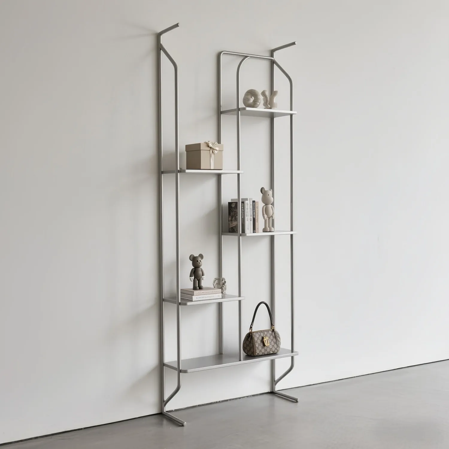 Stylish display racks, nail salon and cosmetics display cabinets, multi-layer storage , floor-standing product display rack