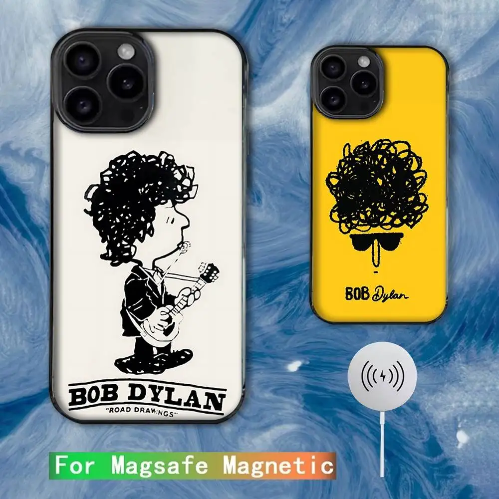 

Singer B-Bob Dylan Phone Case For iPhone 16e,16,15,14,13,12,11,Plus,Pro,Max,Mini Magsafe Magnetic Wireless Charging