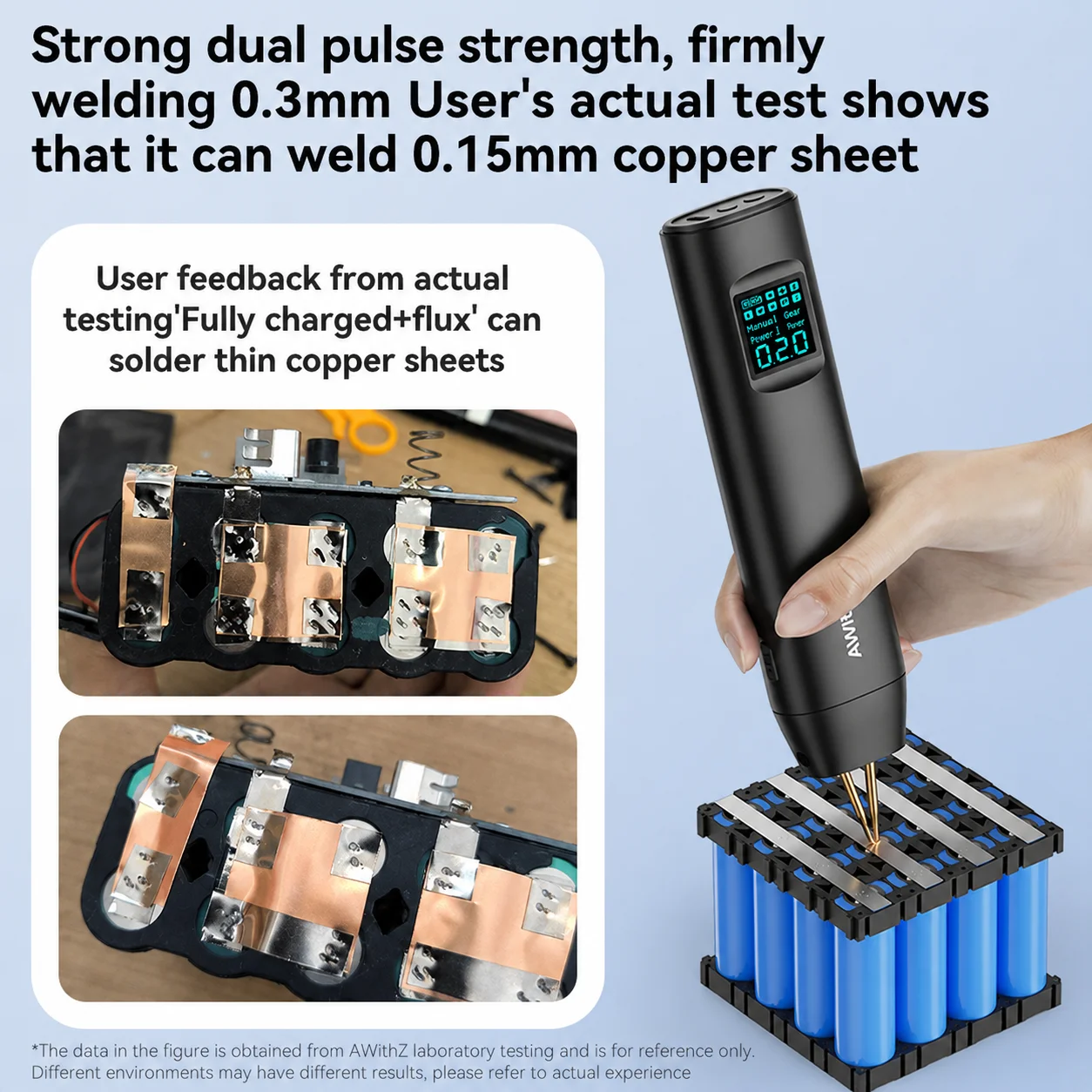 Awithz Portable Battery Spot W - đánh giá và giá Diy Electronics Spot Welder