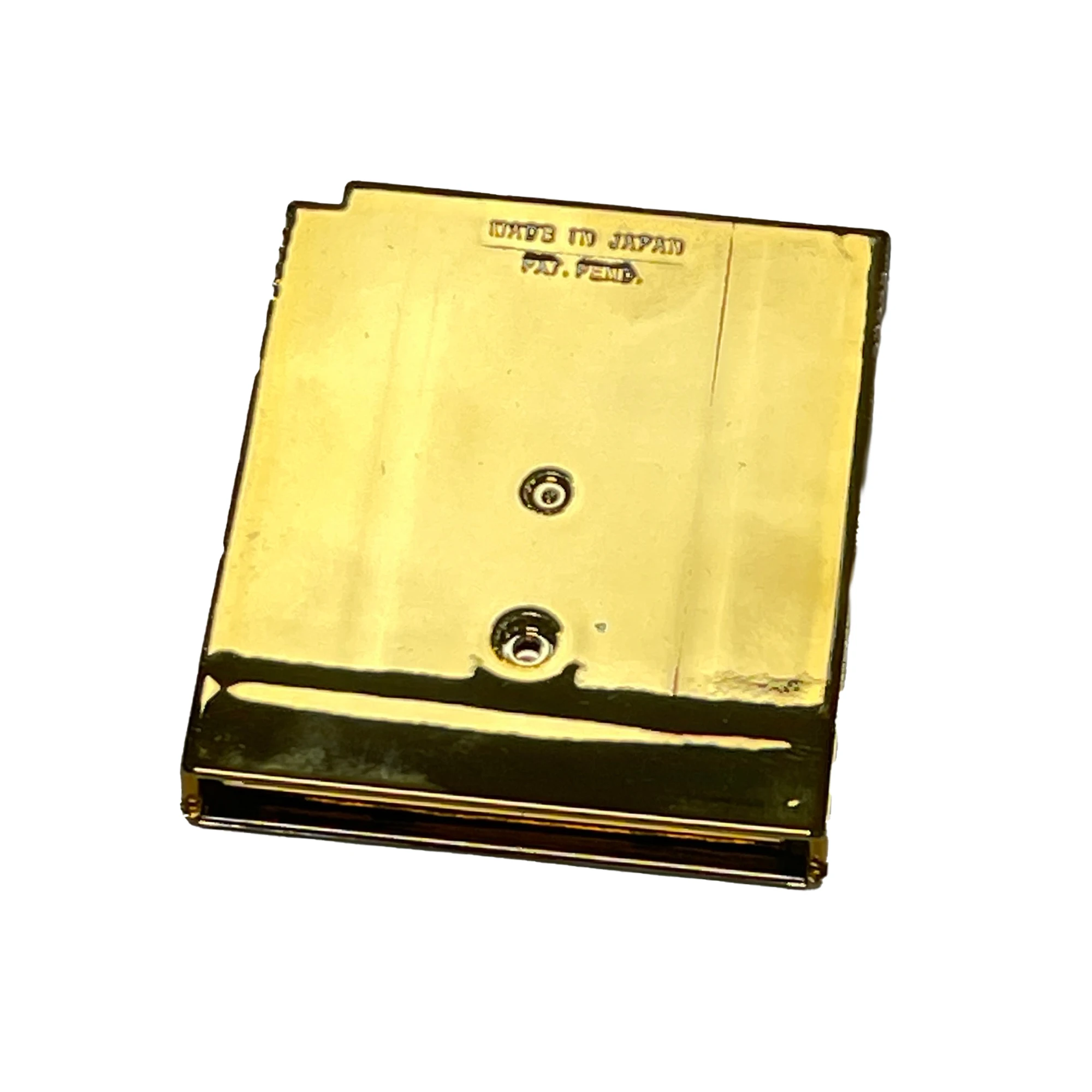 High Quality Gold Plated Plastic Shell For GameBoy GB DMG For GBC Common Use Cartridge Clear Shell Cover Replacement Part