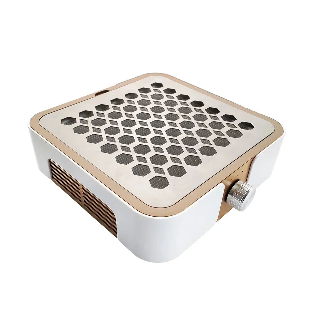 2026/Private Label Other Nail Equipments Electric Strong Suction Fine Filter Professional Nail Dust Collector Vacuum