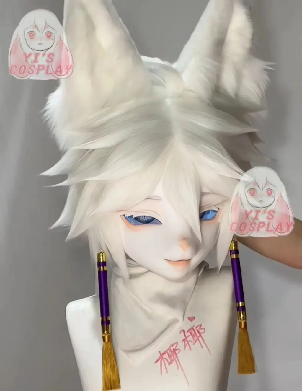 

Fursuit Head Customized Handmade Yis cosplay Custom Furry head Kigurumi Head Cosplay KemonoHeadsets Beast Fursuit Kemono Head