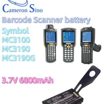 battery Cameron Sino batteries Barcode Scanner 6800mAh for Symbol MC3100,MC3190,MC3190G,MC30,MC3000,MC3070,MC3090,MC3000R,MC3090