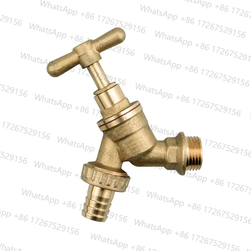 1PC G1/2' Brass Faucet IBC Ton Bucket Valve DN15 Outdoor Antifreeze Slow Open Slow Closing Tap