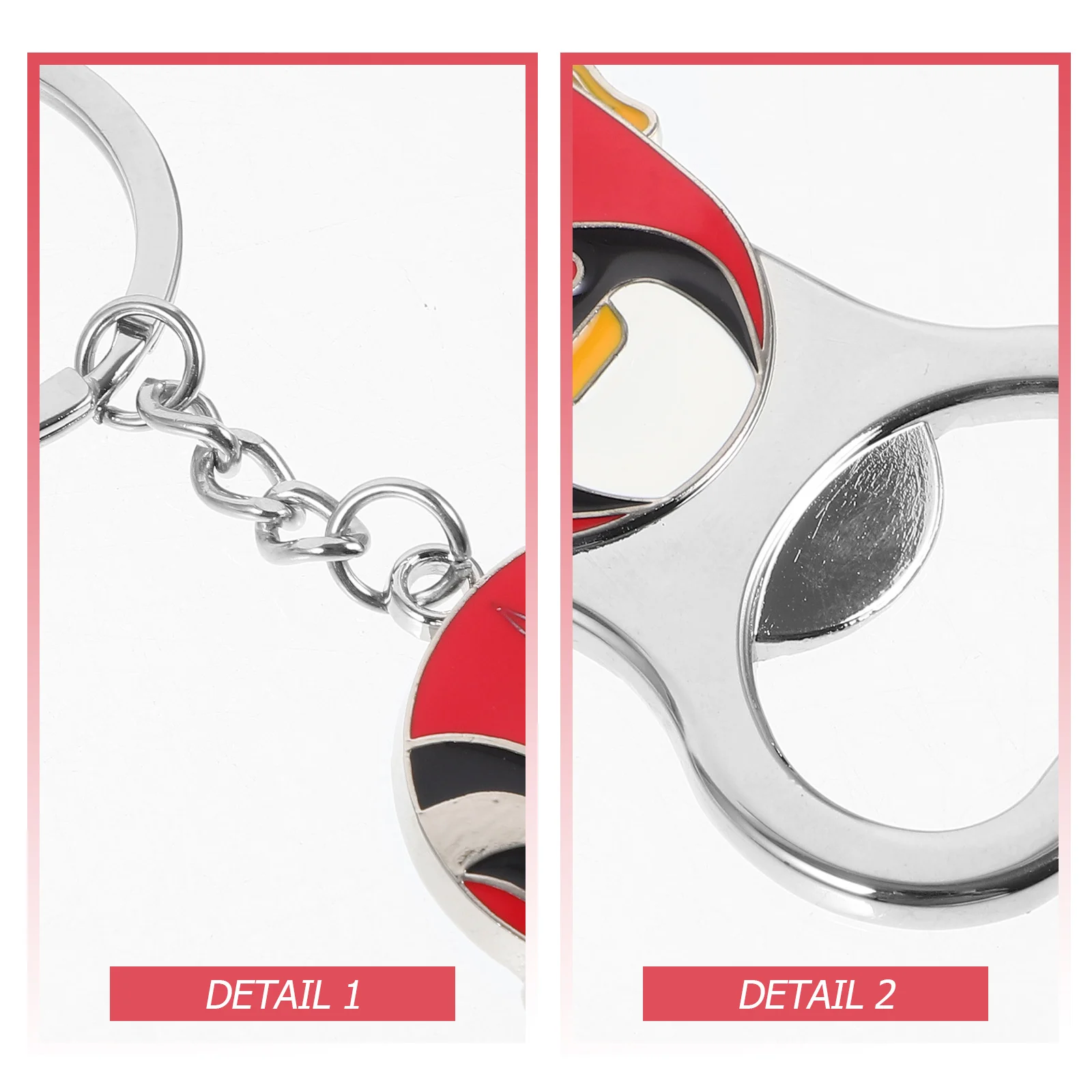 

Bottle Opener Keychain Multifunctional Small Zinc Alloy Portable Beer Soda Beverage Opener for Men Bottle Openers Bulk