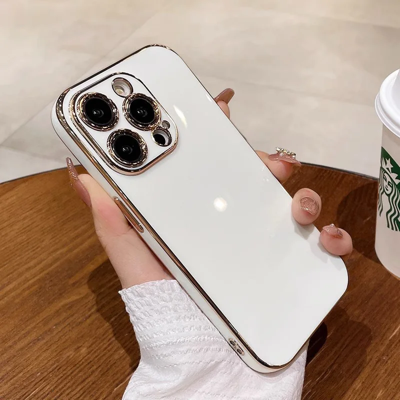 

Suitable for iPhone 16 Pro Max 15 14Plus 13 12 11 lens all inclusive silicone soft case anti drop phone case with lens protectio