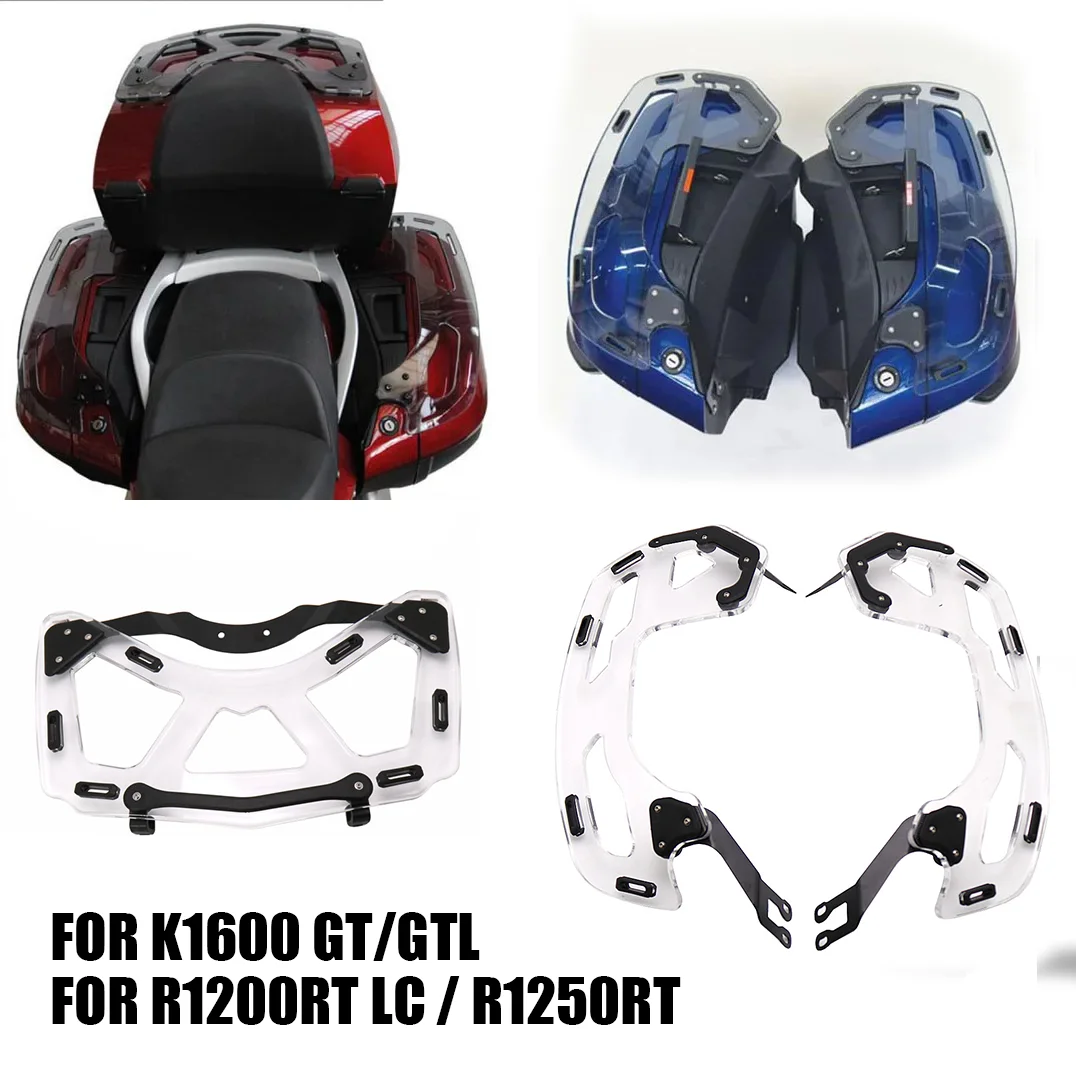 Motorcycle ADDITIONAL LUGGAGE RACK CLEAR ON SIDE PANNIERS Modification accessories For R1200RT LC 2014 R1250RT K1600 GT GTL