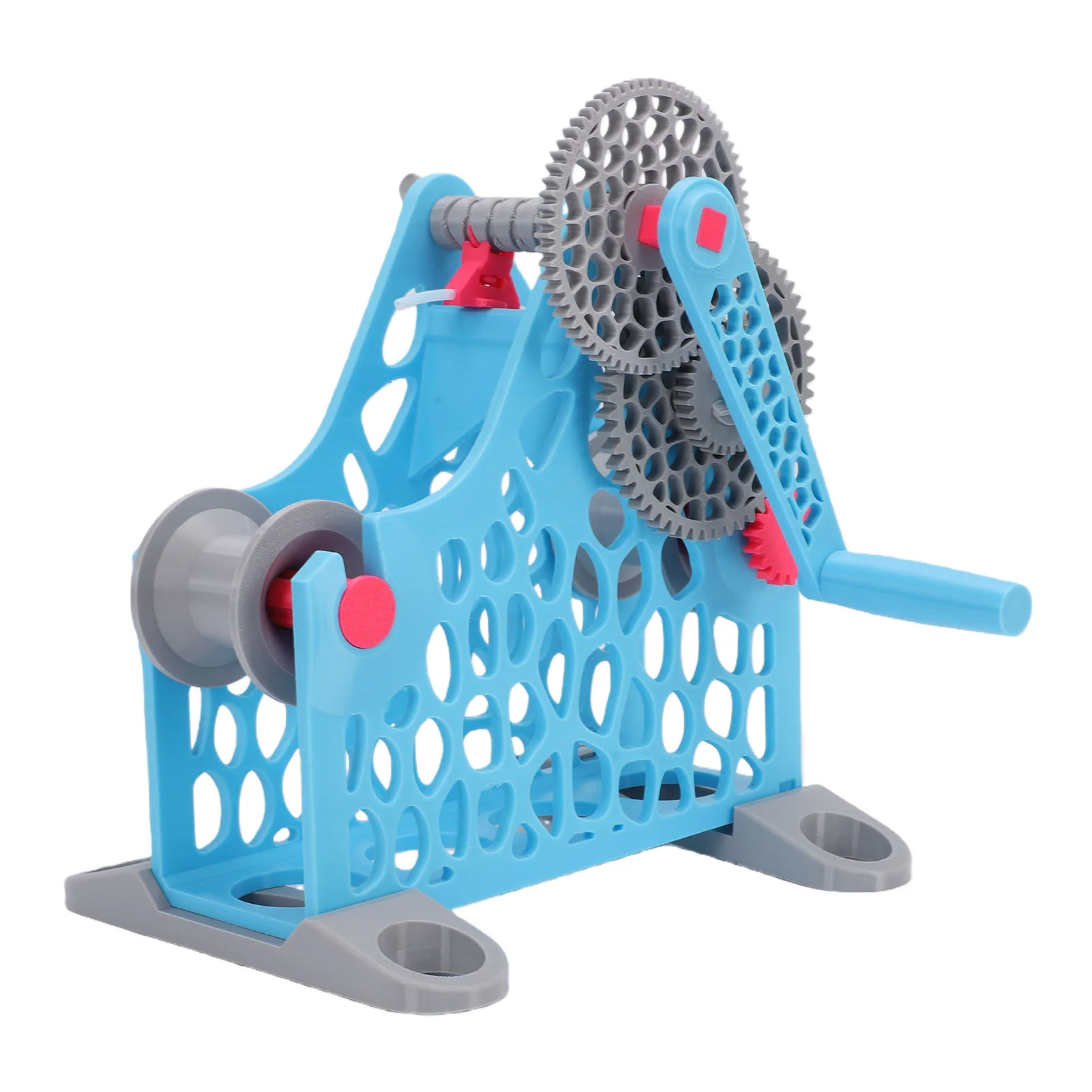 

3D Printer Filament Respooler Hand Crank Detachable Modular 1kg Filament Rewinder for Printing Hand Crank Filament Respooler