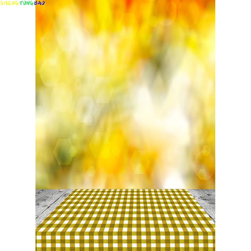 Vinyl Custom Spring Forest Wooden Floor Photography Backgrounds Sky Sea Natural Scenery Photo Backdrops Studio 210309TFX-05