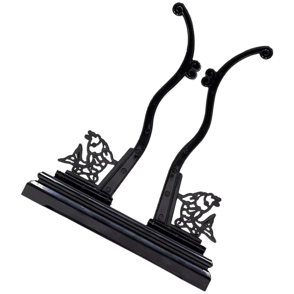 

Fan Stand Plastic Folding Fan Holder Chinese Style Home Decoration Traditional Fans Display Rack Fans Stand