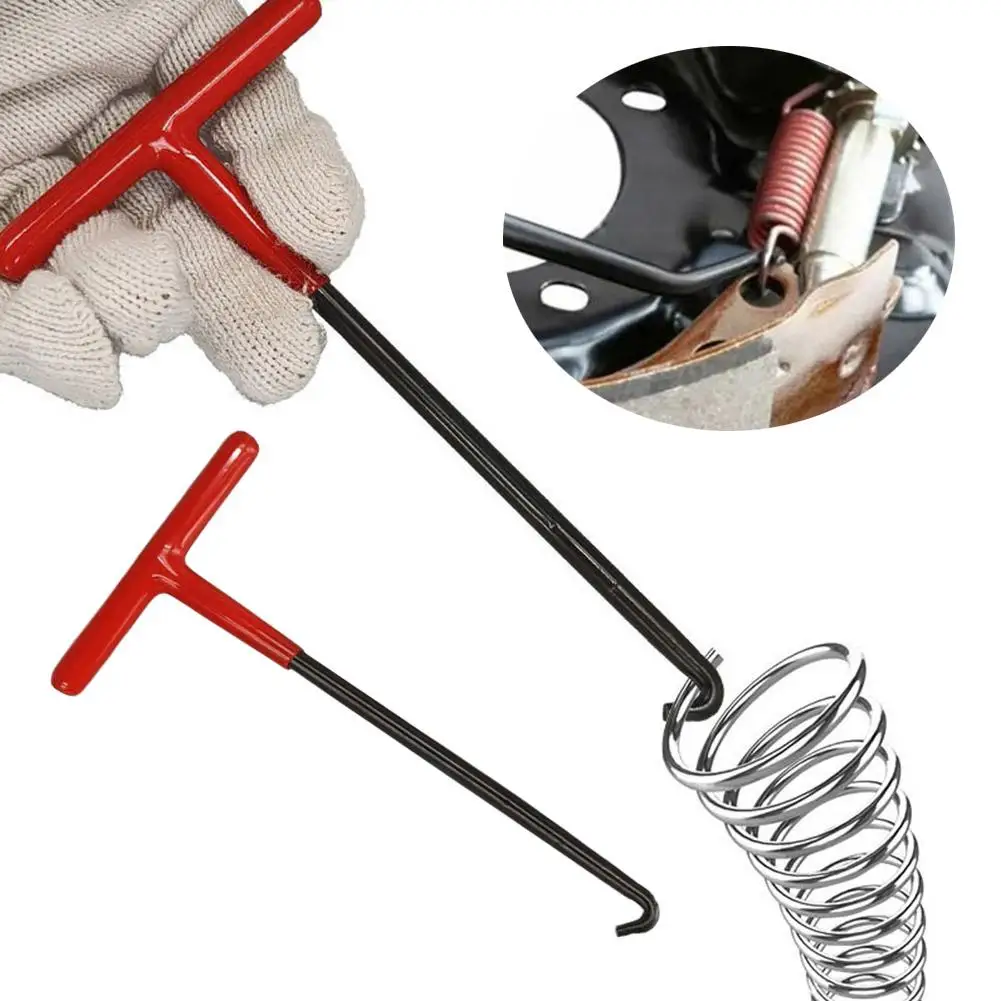 1/2/5 PCS Car Spring Removal Wrench T Shaped Exhaust Pipe Spring Hook Handle Puller Tool For Motorcycle Bike Auto Repair Tool