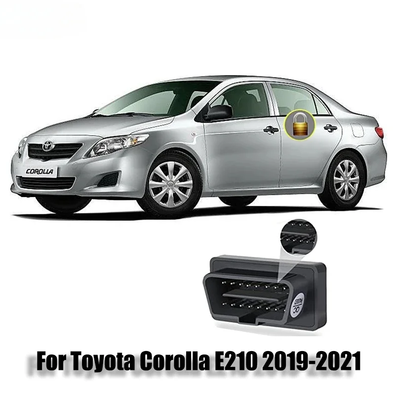 OBD Speed Door Lock Auto Closer Module for Toyota Corolla E210 2014-2022, Auto Open & Unlock, Plug & Play Car Accessories
