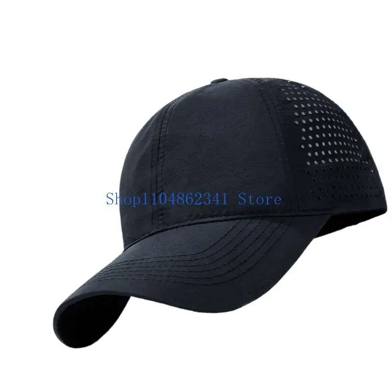 Berretto da baseball regolabile 5asd Cappello traspirante asciugatura rapida resistente sole per uomo donna unisex
