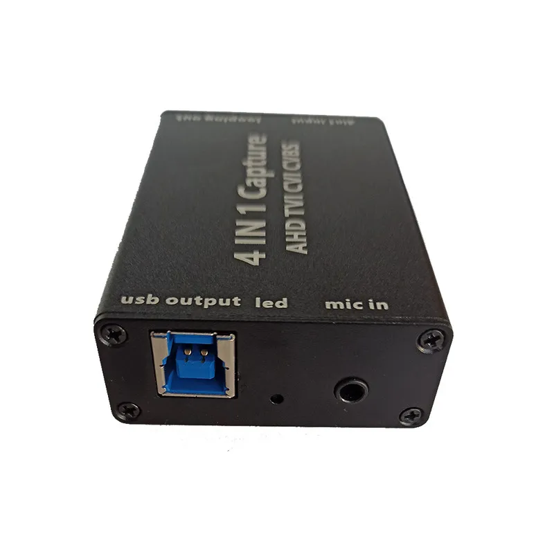 CVBS Analog High-definition TVI Capture Card AHD TO USB Video Capture UVC 1080P High Definition