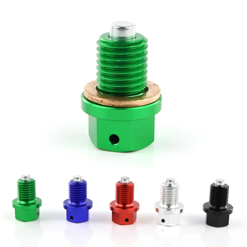

Magnetic Oil Sump Drain Plug M12xP1.5 For Kawasaki GPZ1000 KLX110/125/150S ZEPHYR1100 KLX140/160W650 ZR750 ZX-7 ZRX1200 ZZR400