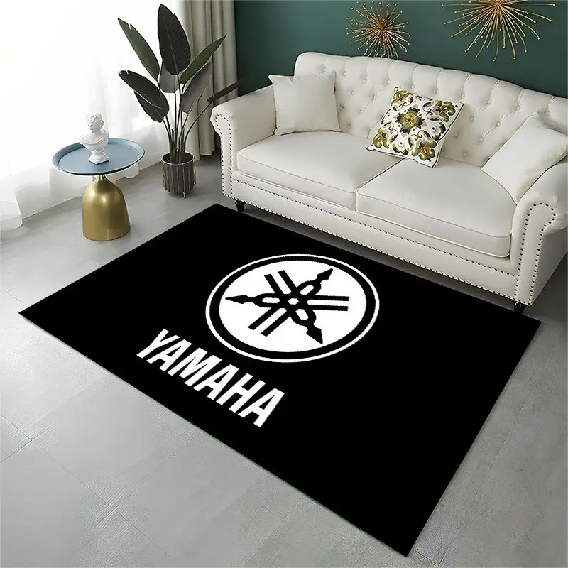 Racing Moto Y-Yamaha Retro Sign Non-Slip Area Rug for Living Room,Bedroom,Playroom,Soft Carpet Floor Mat Home Decor Rug Kid Room