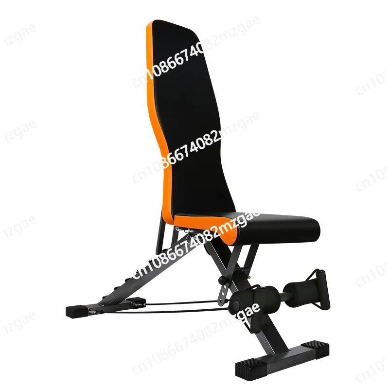 Multifunctional Folding Fitness Chair Dumbbell Bench Sit Up Board Abdominal Muscle Exercise Equipment Leg Trainer Sit Up Bench