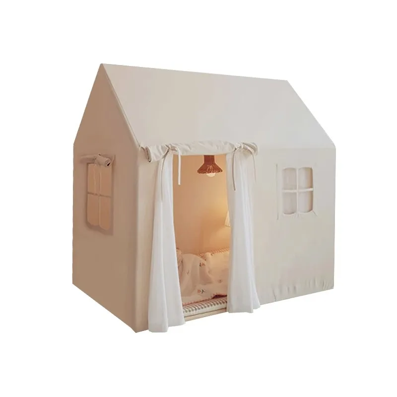 Kindertent Indoor Nordic Grid Game House Home Kleuterschool Ouder-kind Kamer Jongens en meisjes Klein huis Speelgoedhuis