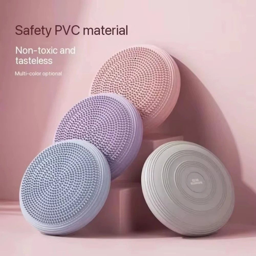 Balance pad Yoga Cushion Balance Disc Tactile Sensory Disc Balance Pads with Hand Pump for Improving Posture Fitness Stability