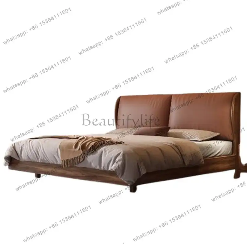 YJ Covers Mattresses Double Bed Accessories Frame Luxury Headboards Double Bed King Freeshippings Camas De Dormitorio Furniture
