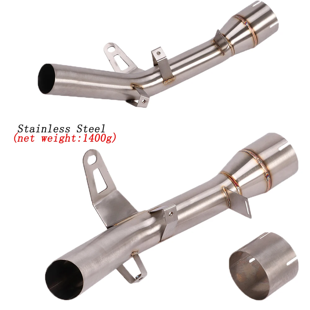 

Slip On For Kawasaki Z900RS 2018-2025 51MM Motorcycle Exhaust System Escape Moto Stainless Steel Middle Link Pipe Muffler
