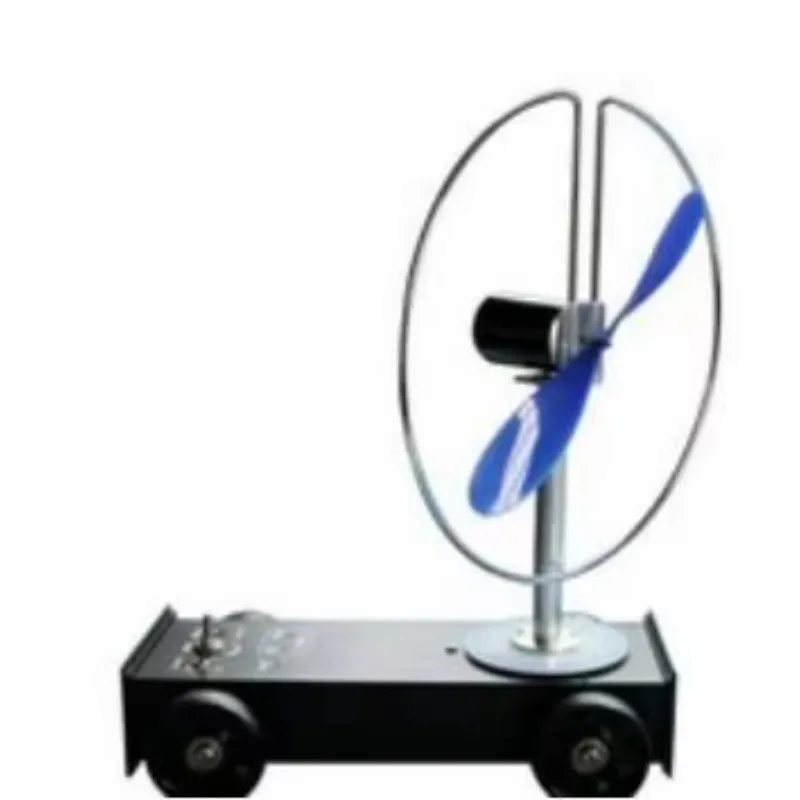 Magnetic dynamic trolley for physical experiments