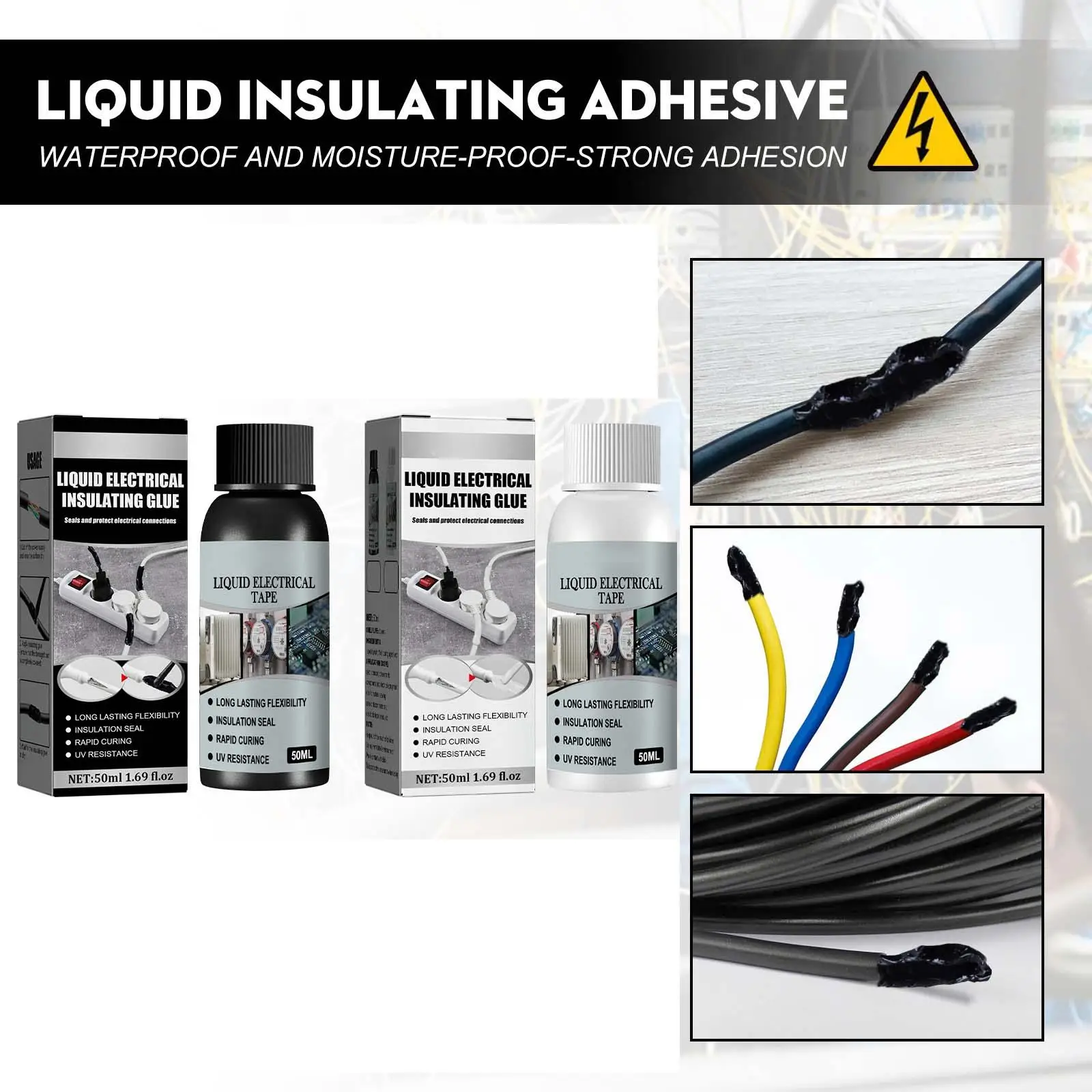 50ml Liquid Insulation Electrical Glue Paste Insulating Sealant Insulating